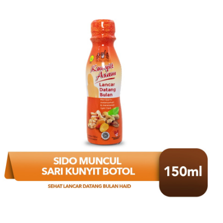 

Sido Muncul Kunyit Asam Lancar Datang Bulan Haid Botol 150 ml