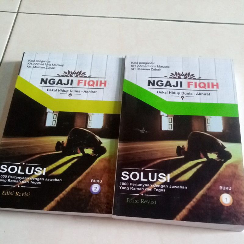 ngaji fiqih REVISI JADI 1 JILID HARD COVER untuk bekal dunia akhirat jus 1 2 Lirboyo ngaji fikih fiq