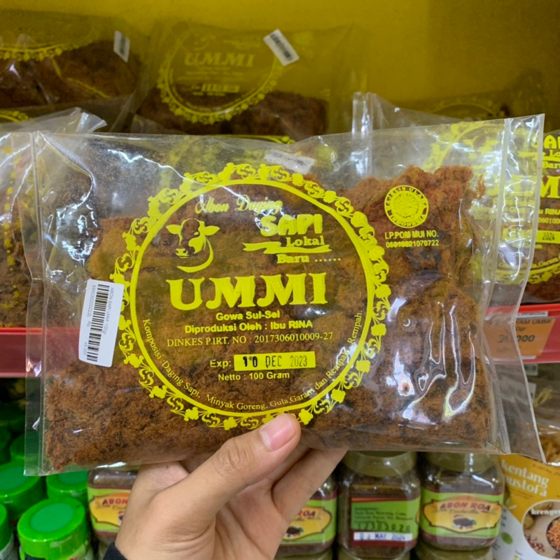 

Ummi Abon Daging Sapi 100gr