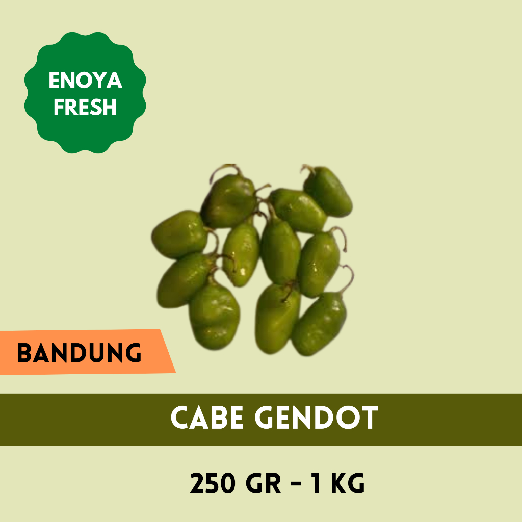 

Cabe Gendot 250 gr - 1 kg Bandung