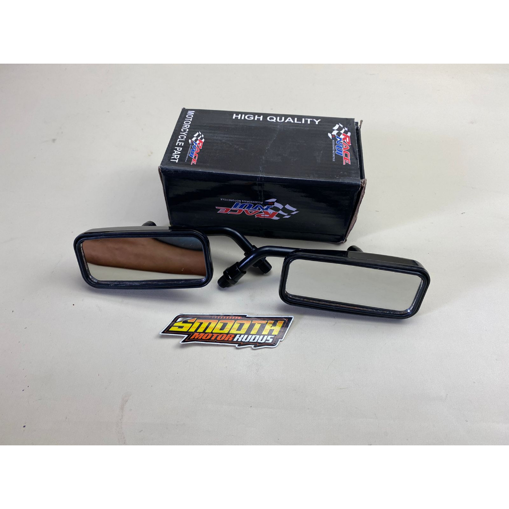 Spion Day Kotak hitam NUI Kaca Bening Sepion Classic DAY kotak hitam kaca bening
