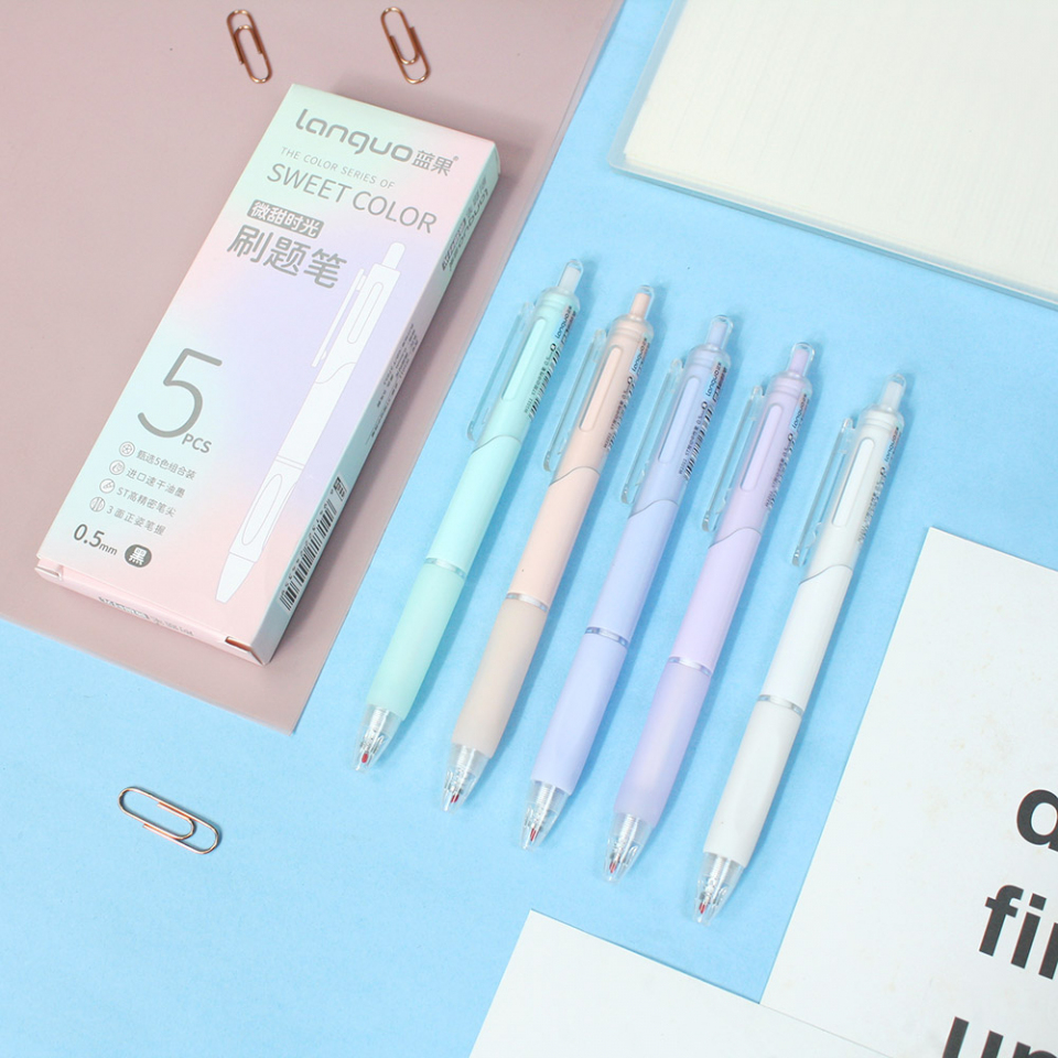 

Sweet Color Series Gel Ink Pen Set 5Pc [Creativ]