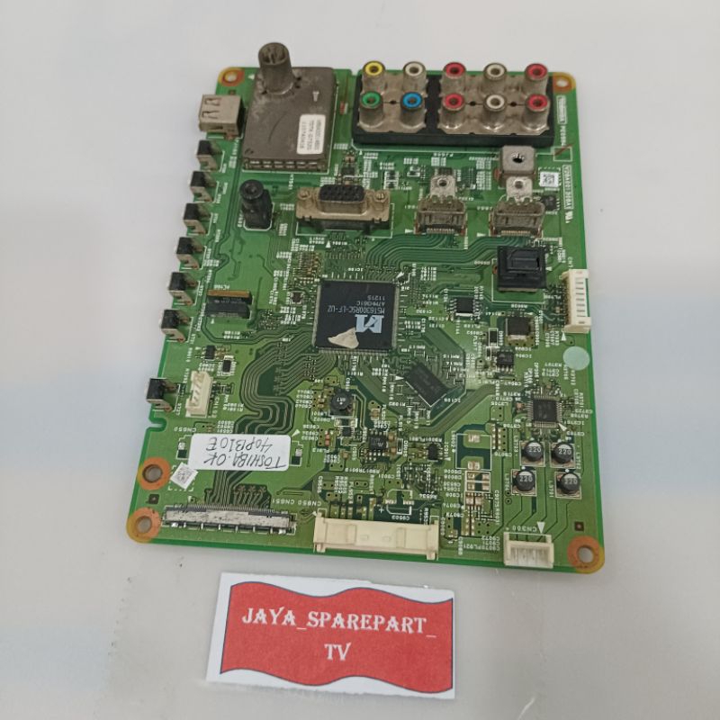 MAINBOARD TOSHIBA 40PB10E MB - MOBO - MODUL - MOTHERBOARD - MESIN TV TOSHIBA 40PB10E