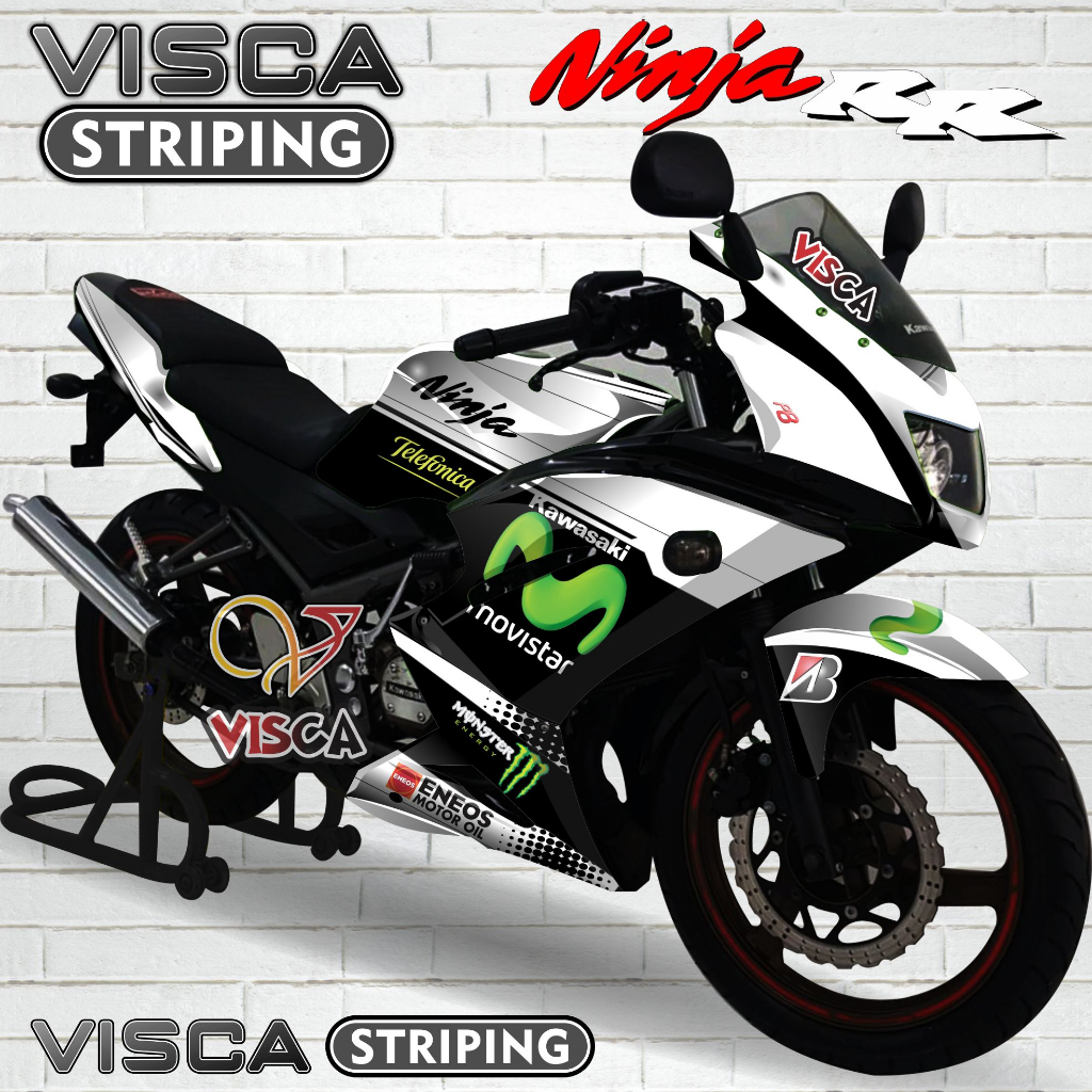 Decal Ninja RR 150 Full Body - Stiker Ninja RR 150 Full Body - Dekal Ninja RR 150 Full Body - Stripi