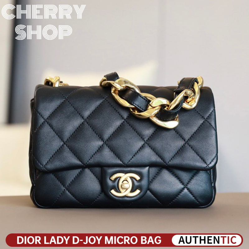 ✨100% Authentic CHANEL MINI BAG Tas Rantai Wanita/Tas Messenger