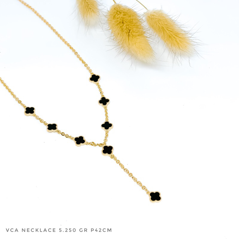 vca necklace - 8k - mekarrayagold