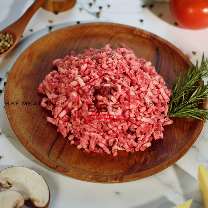 

DAGING SAPI GILING MINCED BEEF GROUND BEEF LOW FAT CINCANG 80:20 WORKSHOP