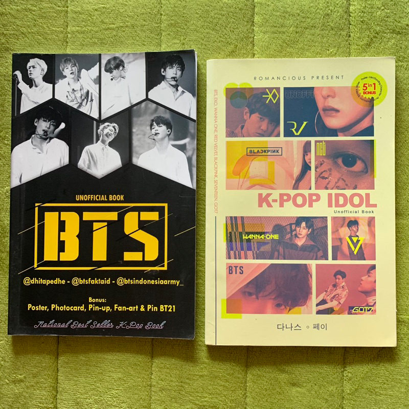 Preloved Buku BTS dan KPOP IDOL