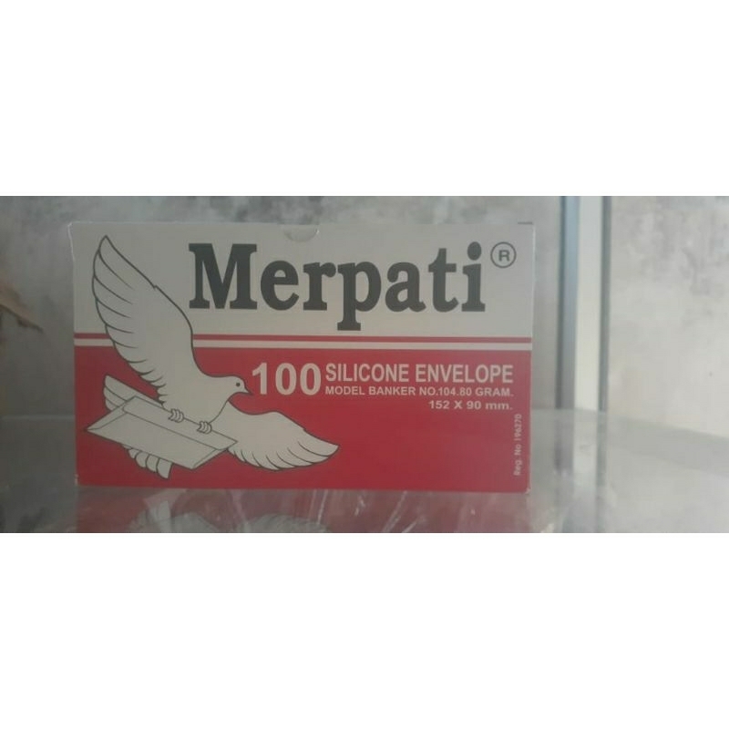 

amplop merpati sedang isi 100 lembar