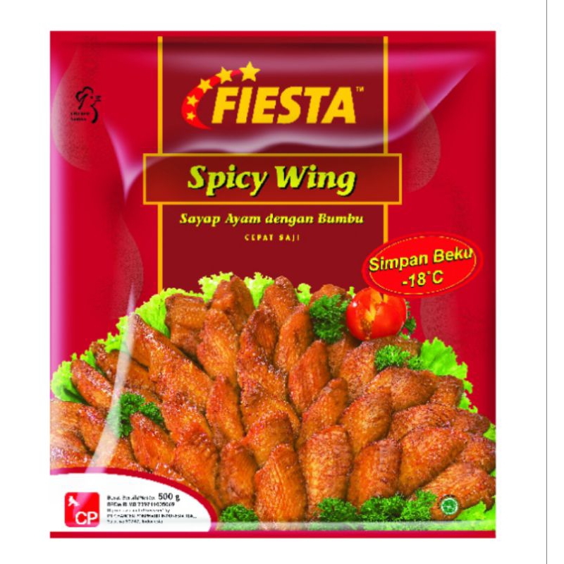 

Fiesta Spicy Wing 500 Gr