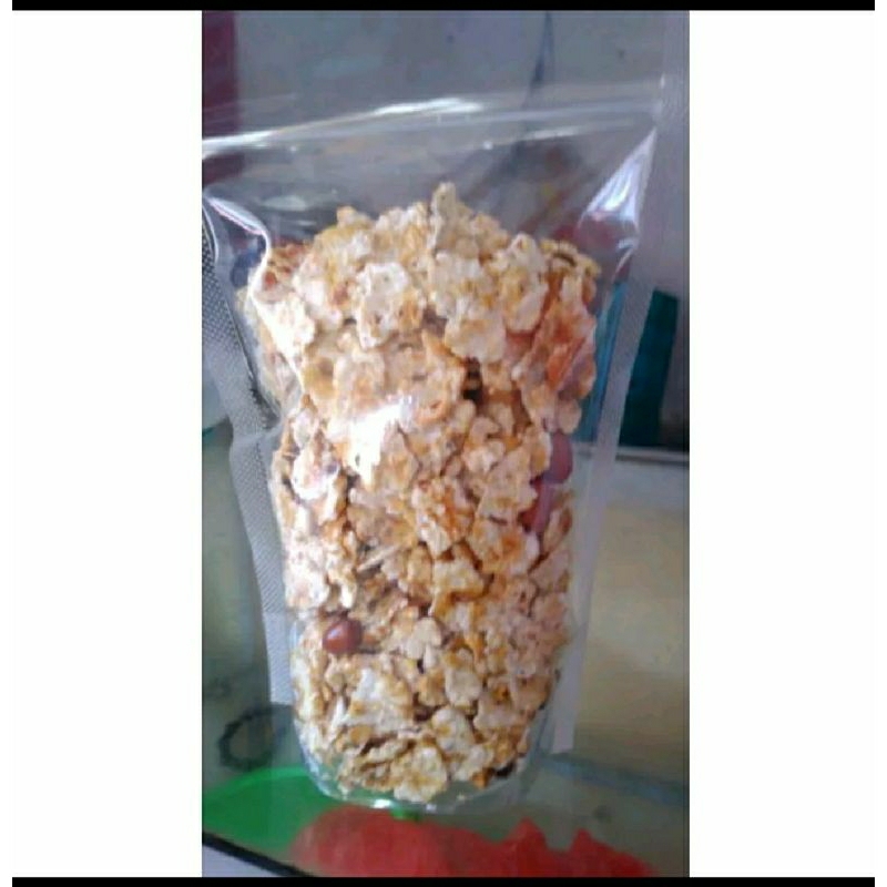 Jagung Titi Pulut Goreng mix Kacang Tanah Goreng 500 gram