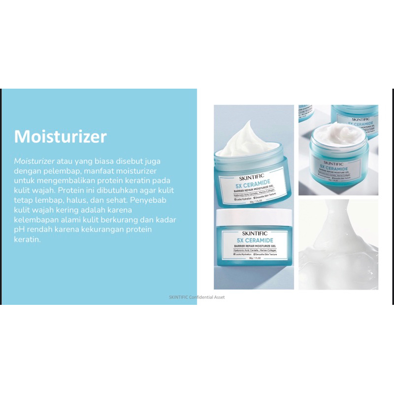 SKINTIFIC• Barrier moisturizer gel 6gram