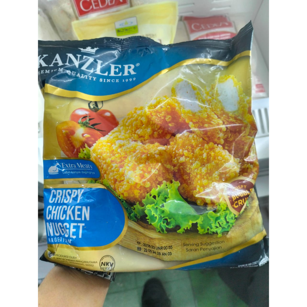 

[INSTANT & SAMEDAY ONLY] Kanzler Crispy Chicken Nughet 450gr