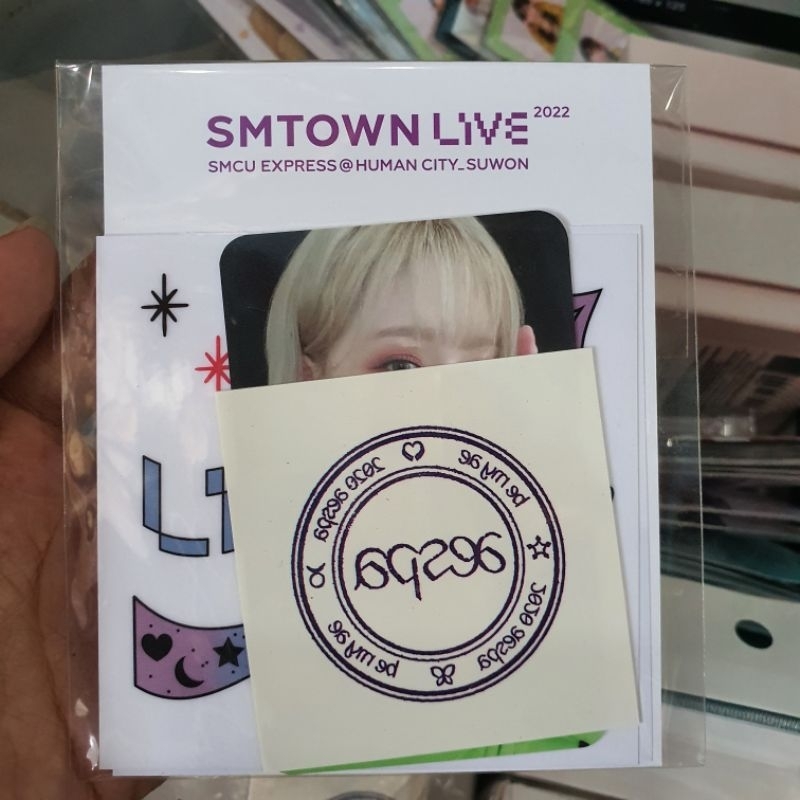 AR TATTO SMCU WINTER JAEMIN JENO CHENLE HAECHAN MARK JISUNG IRENE NCT DREAM RED VELVET AESPA 127 DLL