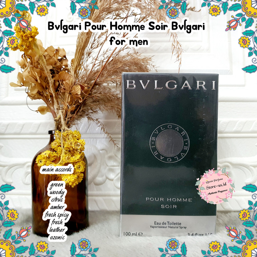 Parfum BVLGARI POUR HOMME SOIR EDT 100ML ORIGINAL