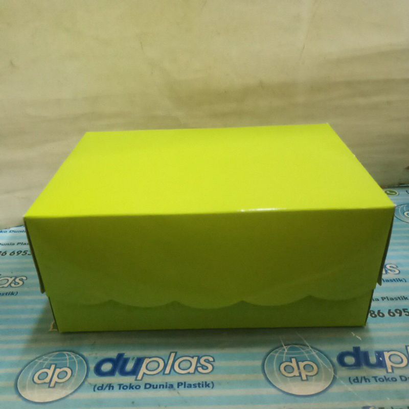 

Dus Box Kotak Kue Hijau 12 x 16 cm isi 10 pcs