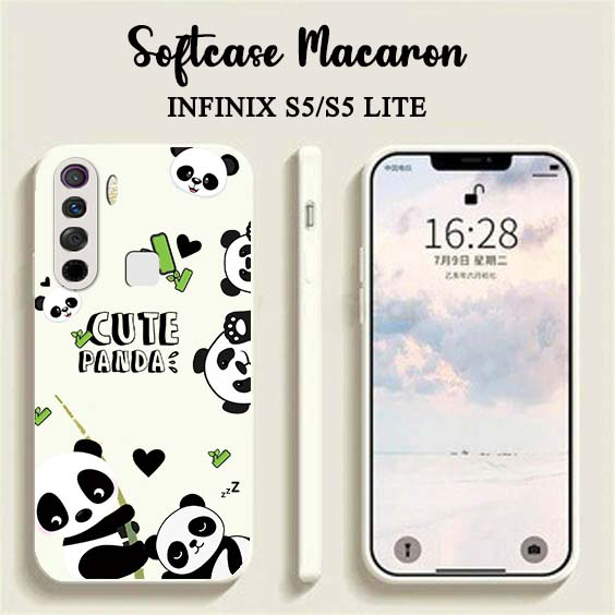 Softcase Macaron [UV07] Motif Lucu For Infinix S5 Infinix S5 Lite - Case HP Infinix S5 Infinix S5 Lite - Casing Infinix S5 Infinix S5 Lite - Infinix S5 - Infinix S5 Lite - Pelindung Handphone