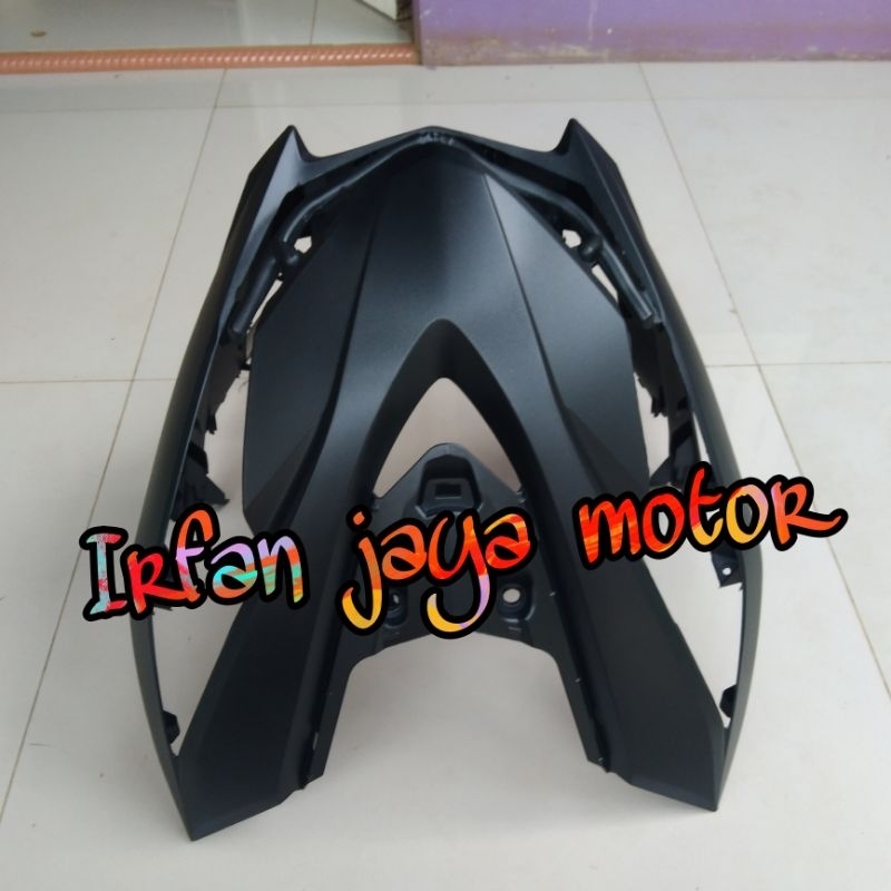 Tameng panel body depan Honda beat all new deluxe beat street hitam doff 2020 2023