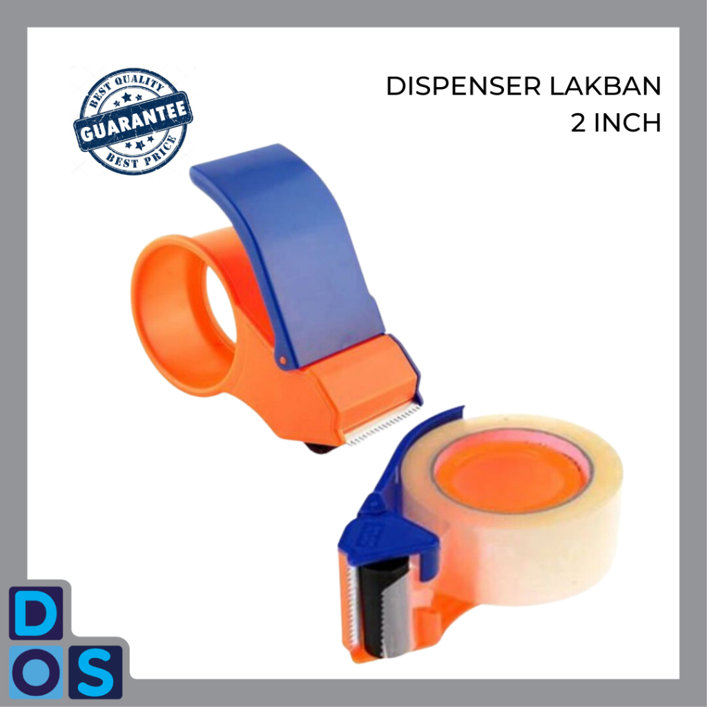 

Dispenser Lakban 2 Inch Alat Potong Lakban Cutter Tape Cutter Plastik