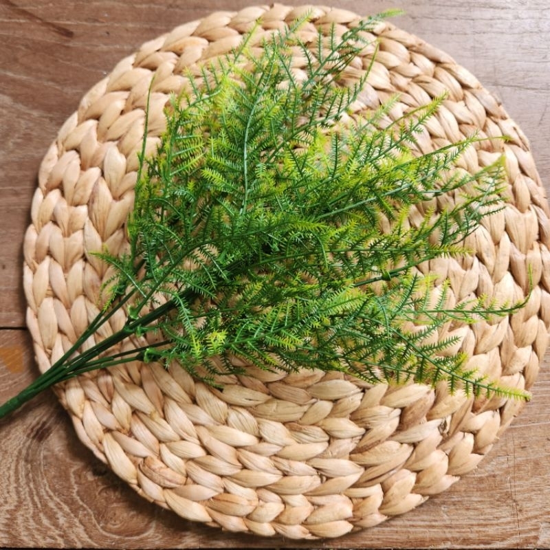Daun Fern Asparagus x7 Artificial