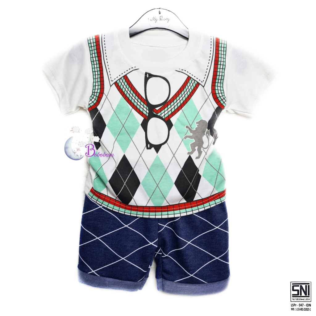 BAJU BAYI LAKI LAKI SETELAN ANAK COWO LUCU STELAN COWOK 6 12 BULAN KEREN TRENDY KEKINIAN HEWAN