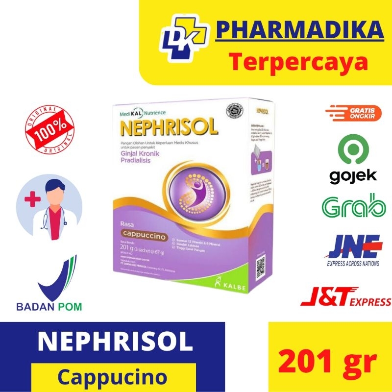 

NEPHRISOL CAPPUCINO 201 G- NUTRISI RENDAH PROTEIN GINJAL KRONIK (tanyakan stok terlebih dahulu)