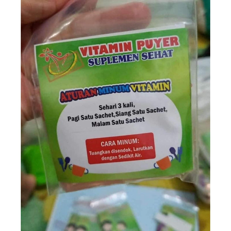 Vitamin puyer gemoy hijau