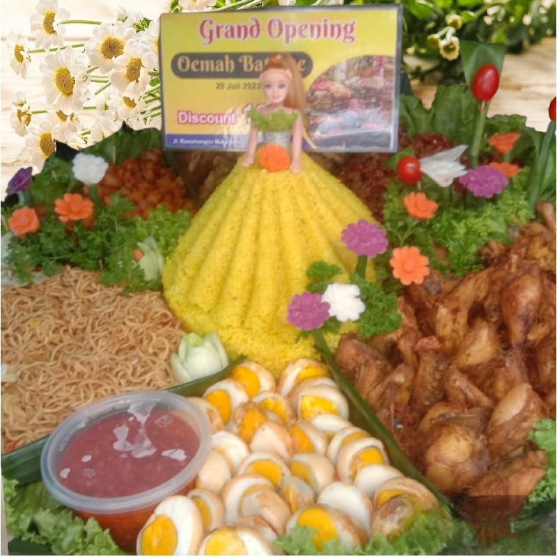 

Tumpeng Nasi Kuning Tamah Enak, Gurih