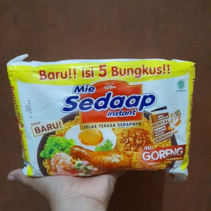 

Mie Sedaap Goreng / soto isi 5 bungkus
