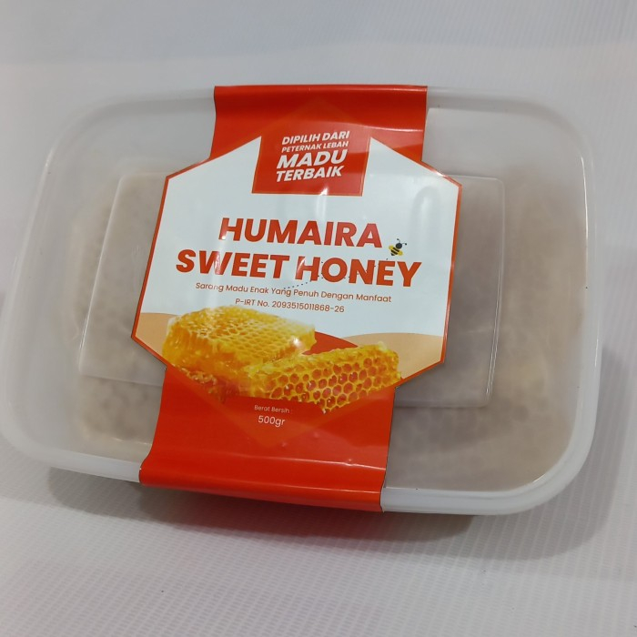 

Humaira Sweet Honey Comb 500 Gram Sarang Madu Enak Kaya Manfaat