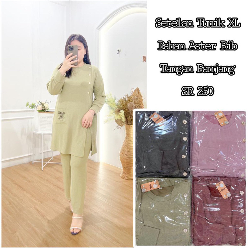 Setelan Tunik Aster RIB