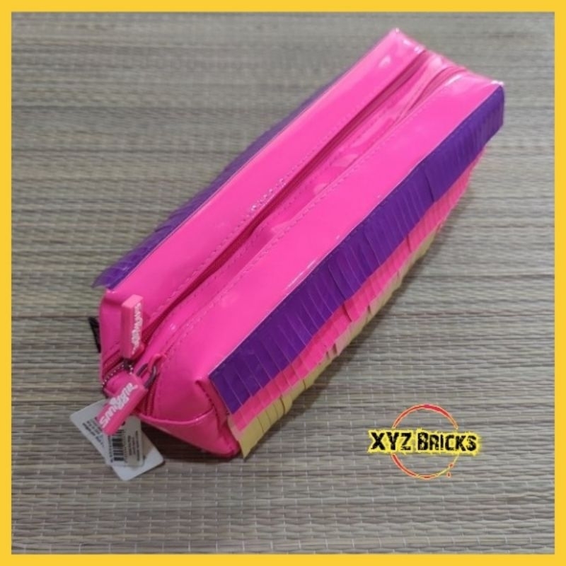 

SMIGGLE 442306 - Soft Box Funky Fringe Pencil Case Neon Pink