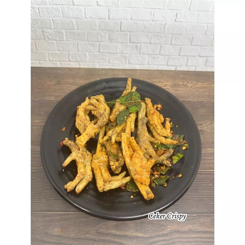 

Keripik Ceker Crispy 500Grm / Crispy Chicken Feet Spicy / Keripik Ceker