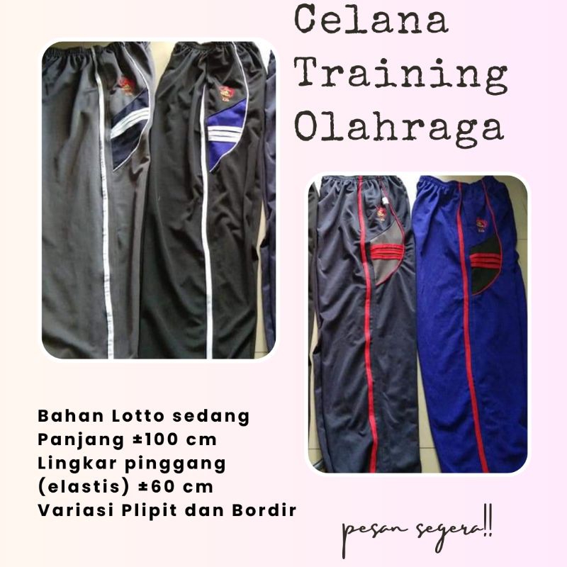 Celana Training dan Joger 1 kodi (10 Celana)