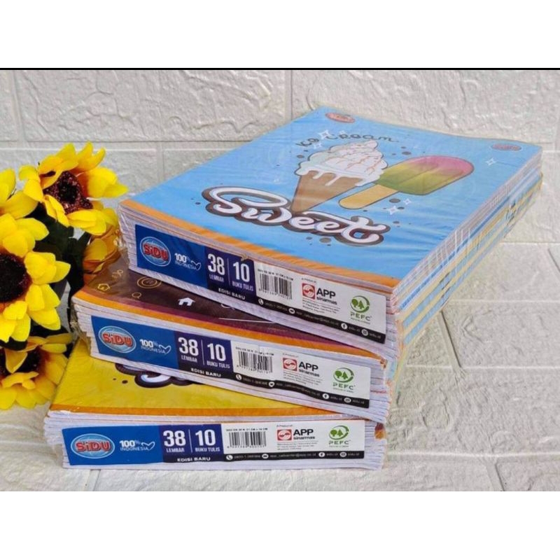 

Buku sidu 38 1 pack isi 10 buku