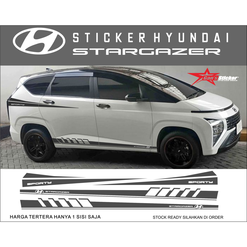 sticker hyundai stargazer aksesories hyundai stargazer