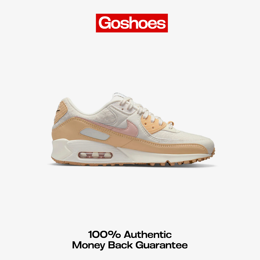 Sepatu / Sneakers Wanita Nike Air Max 90 SE W Sun Club Sail Orange 100% ORIGINAL BNIB RESMI