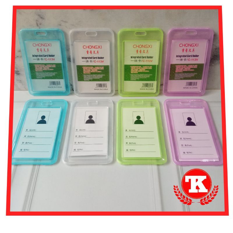 

Id Card Tranparan Tempat Id Card Tranparan Casing Id Card