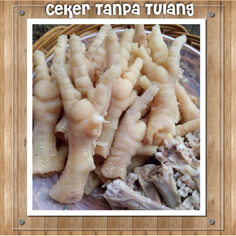 

Ceker Ayam Tanpa Tulang - Ceker Tatul