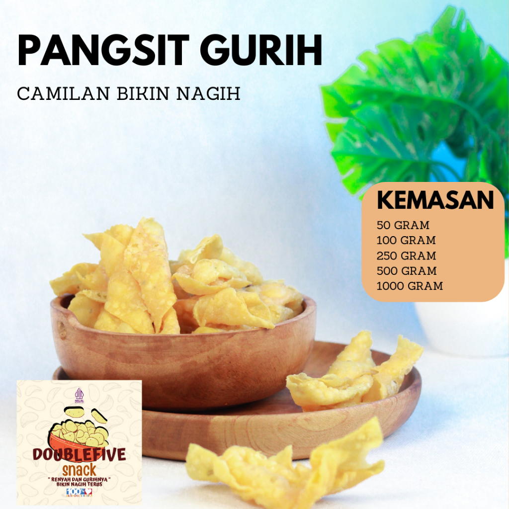 

KERIPIK BAWANG 250gr / KERIPIK PANGSIT / KERUPUK BAWANG SNACK GURIH CEMILAN