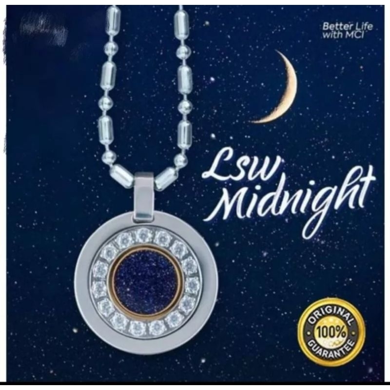 kalung MCI LSW midnight silver