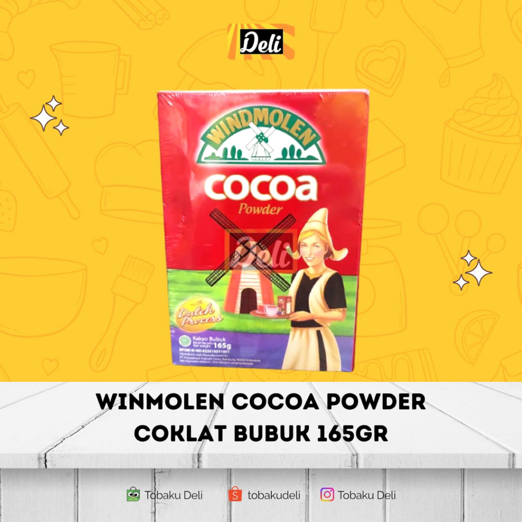 

Windmolen Cocoa Powder Coklat Bubuk 165gr