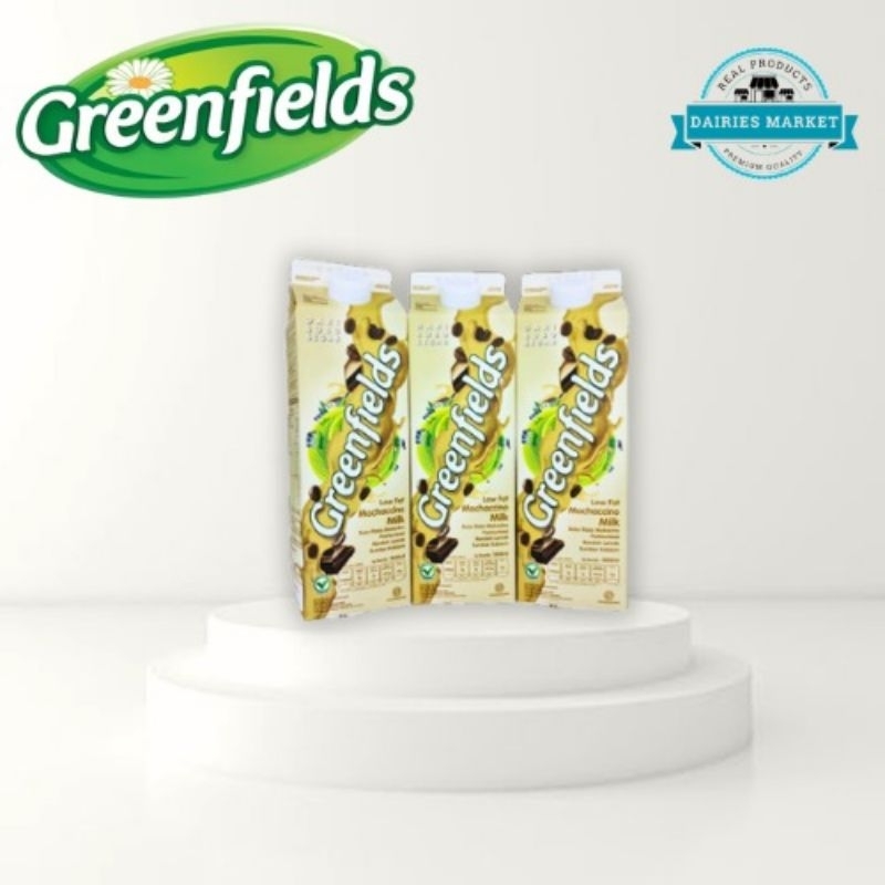 

Susu Pasteurisasi Freshmilk GREENFIELDS 1Liter - Low Fat Mochaccino