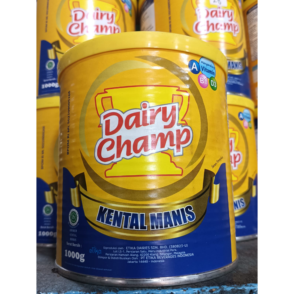 

Dairy Champ Kaleng Kental Manis 1kg