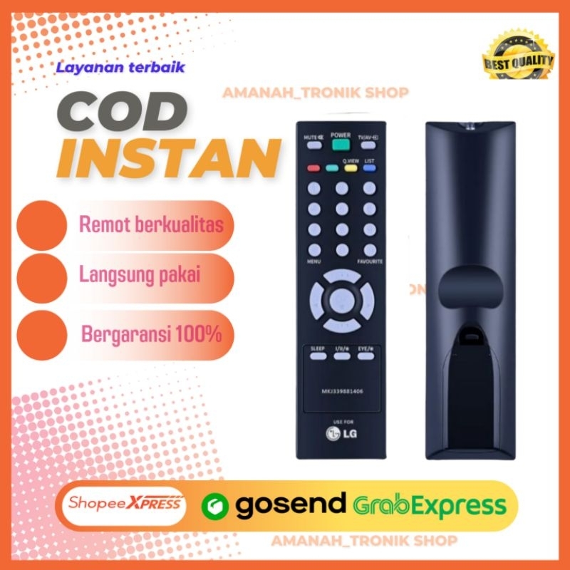 Remot TV LG Slim tabung