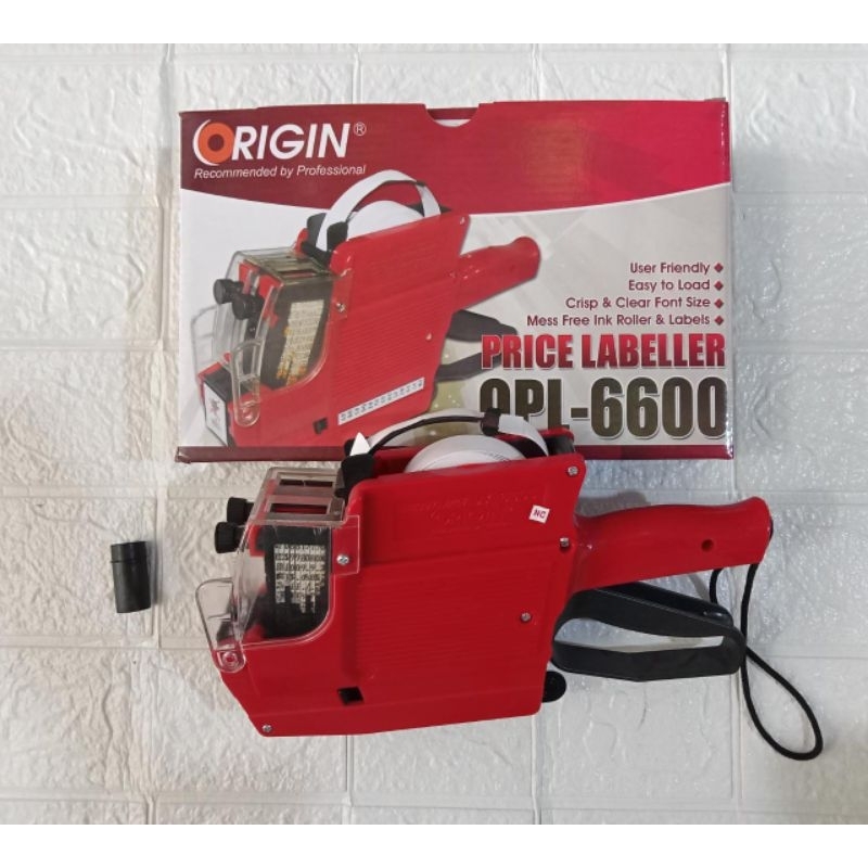 

origin price label 2 baris 6600 # AW