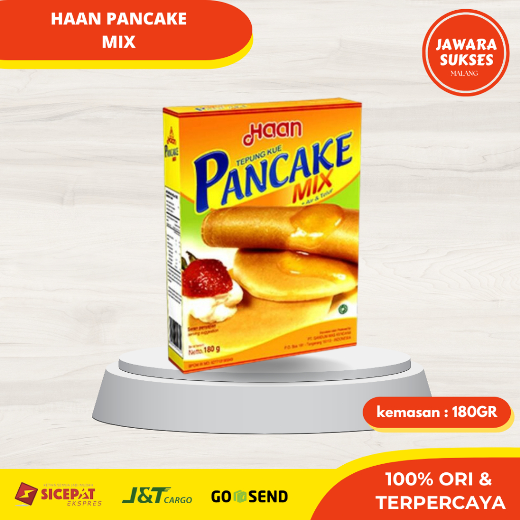 

[180gr] Haan Pancake Mix | Tepung Kue Premix Pancake