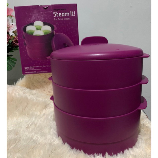Tupperware SteamIt alat mengukus (2 susun & 3 susun) New