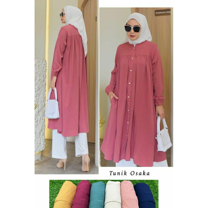 Tunik Osaka By Original Winody Baju Muslimah Best Seller