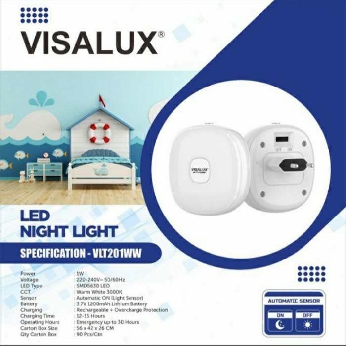 lampu tidur Visalux VLT201WW